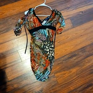 Glittering Mid Short Casual Dress